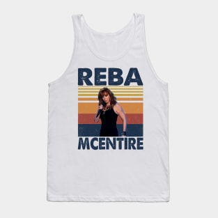 Retro Reba McEntire Fancy Gift Fan Tank Top